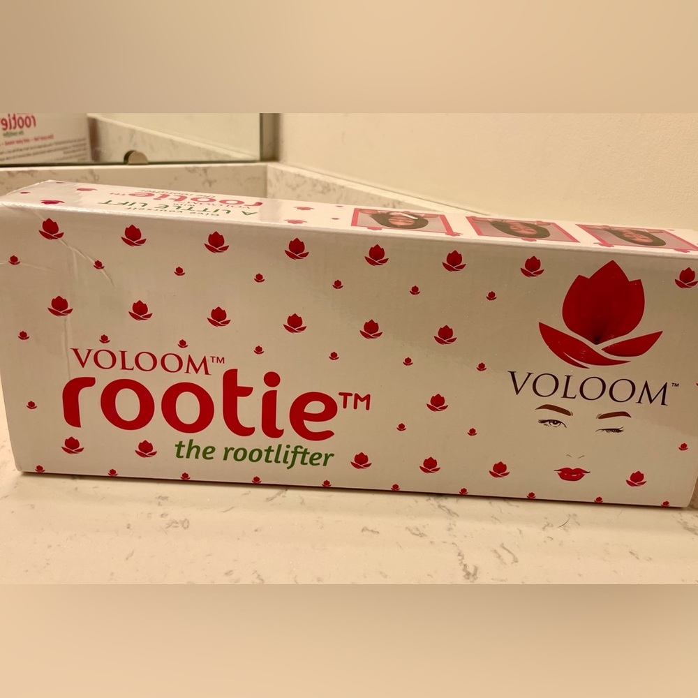 VOLOOM 0IRR10 Rootie the Rootlifter 0.75 inch Hair Iron - White